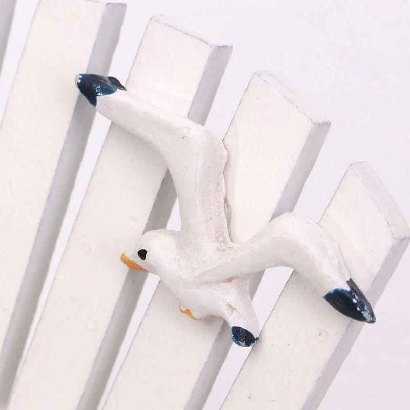 1 pièce Style Méditerranéen Bois mini Chaise de plage Décor Nautique Décoration Bois Décoration Maison accessoire weddi