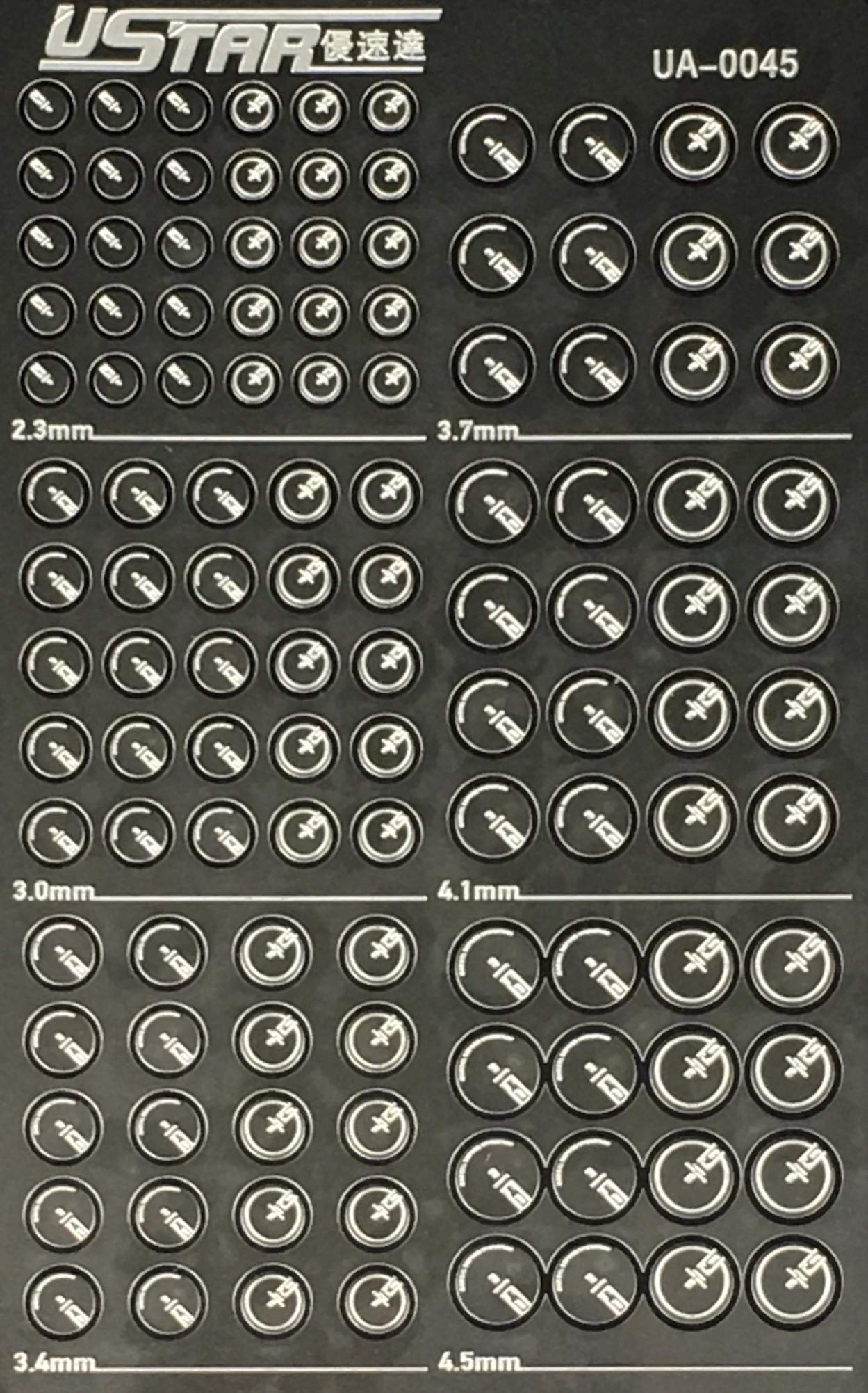 

HG RG MG PG RE Gundam Detail Up Stainless Steel Parts (UA0045) [Parallel Import]