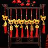 Chinese New Year Decorations 2026 Year of Horse Lucky Feng Shui Charm Zodiac Horse Hanging Tassel Pendant for Fortune Wealth Success Home Car Bonsai