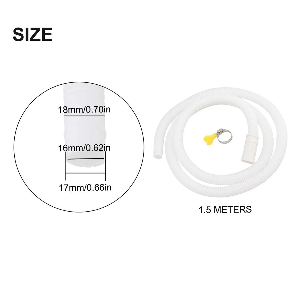 1.5M Skimmer Hose For Intex Sur-face Skimmer Replacement Hose 10531 1.57in*30in Skimmer Hose Swimming Pool Accessories
