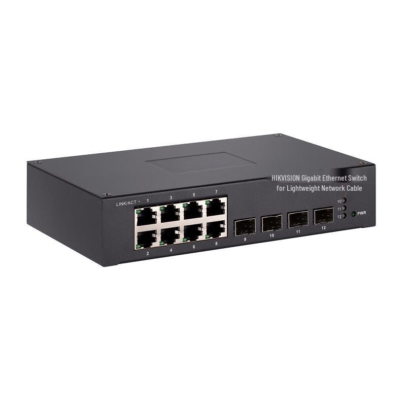 

Hikvision 8-Port Gigabit Industrial Ethernet Switch CN plug (adapter included)