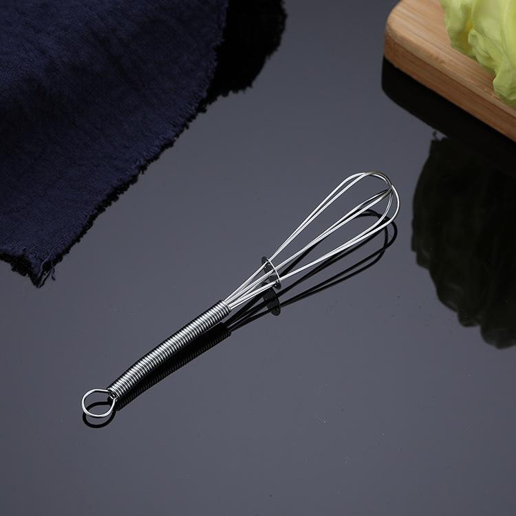 

1Pcs Multifunctional Rotary Manual Egg Beater Mixer Mini Kitchen Egg Whisk Bake Tool Egg Agitator Stainless Steel Eco-Friendly