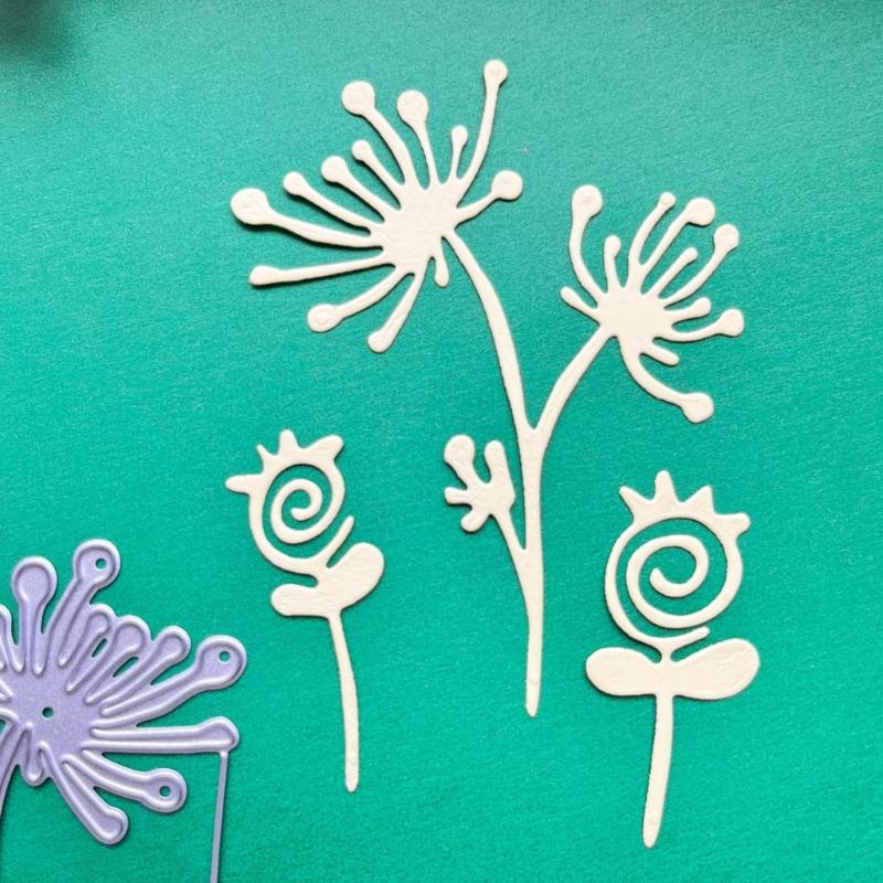 Flower Embossing Die Cuts for Birthday Card Making DIY Craft Scrapbooking