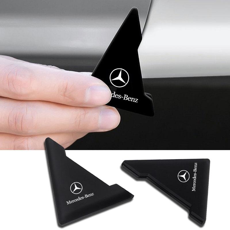 2PCS Car Styling Door Corner Cover Anti-scratch Protector For Mercedes-Benz B-Class W245 W246 W247
