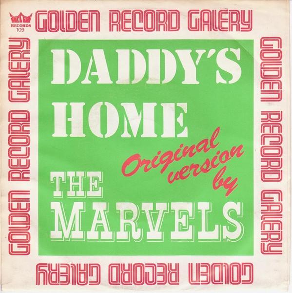 7inch Record MARVELS  Daddys Home S109 Supreme Records 1982 Belgium SoulFunk Used