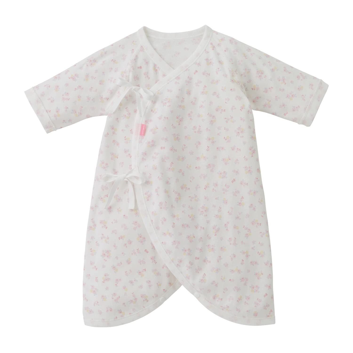 

Miki House Hot Biscuits Combi Undershirt, Boys and Girls, Newborn, Baby Clothes, Pink, 50cm, 70-2309-492