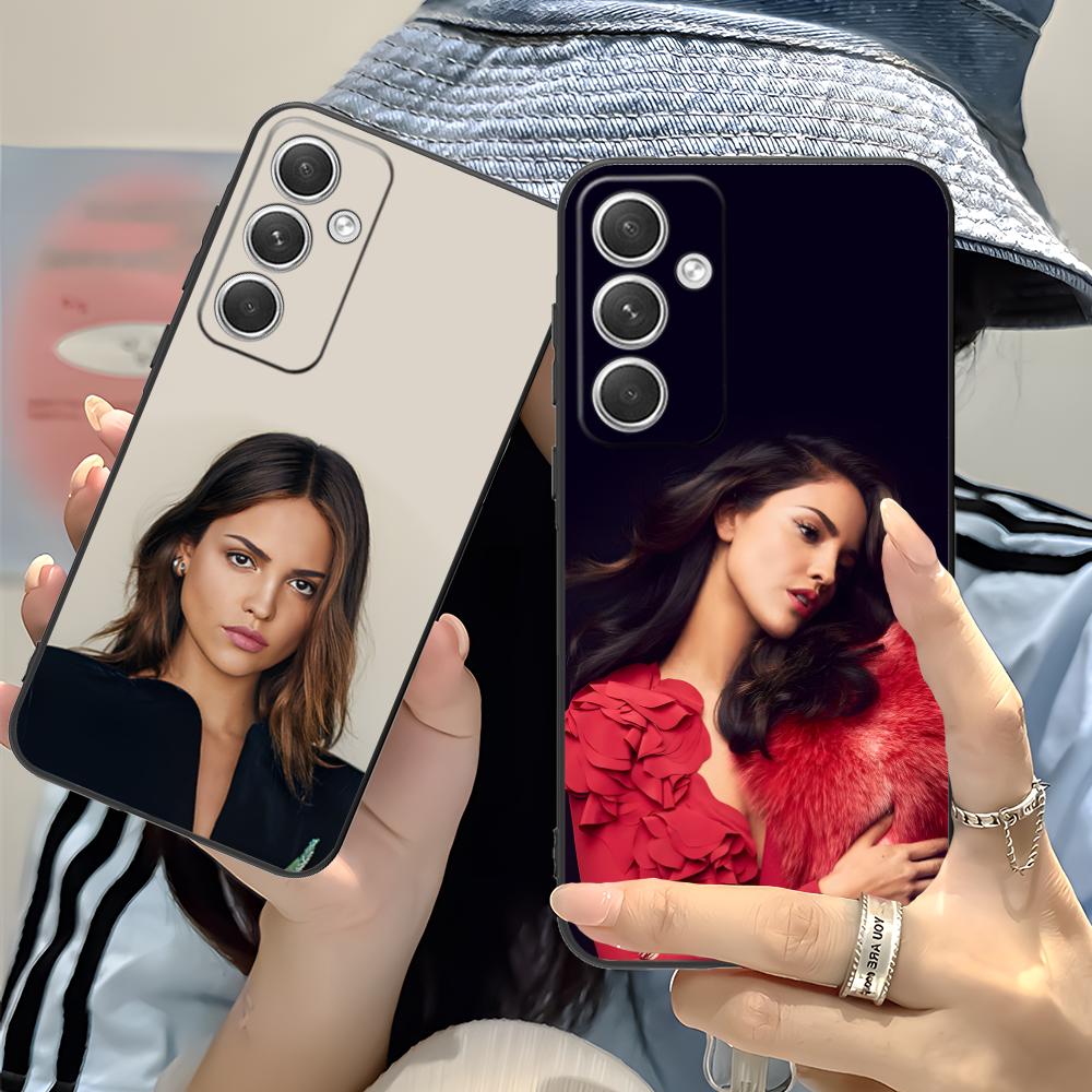 Fashion Eiza Gonzalez Matte Mobile Phone Case for Samsung Galaxy S26 S25 S24 S23 S22 S21 S20 Note20 Plus FE Ultra Colorful Cover