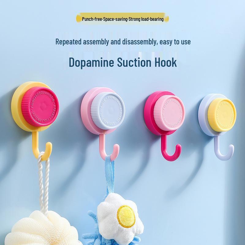 

Rotating Adhesive Bathroom Hook: Strong, Punch-free, & Vacuum-secured