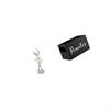 Elegant Dancing Girl Sculpture Remote Organizer Creative Modern Art Figurine with Slot Wooden Holder