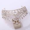 Bridal Rhinestone Crown Alloy Material Luxury Style Wedding Hair Accessory