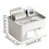 Caja de almacenamiento en habitación para baño, caja de pañuelos de escritorio, caja de papel de bombeo, caja de almacenamiento Simple para oficina y restaurante