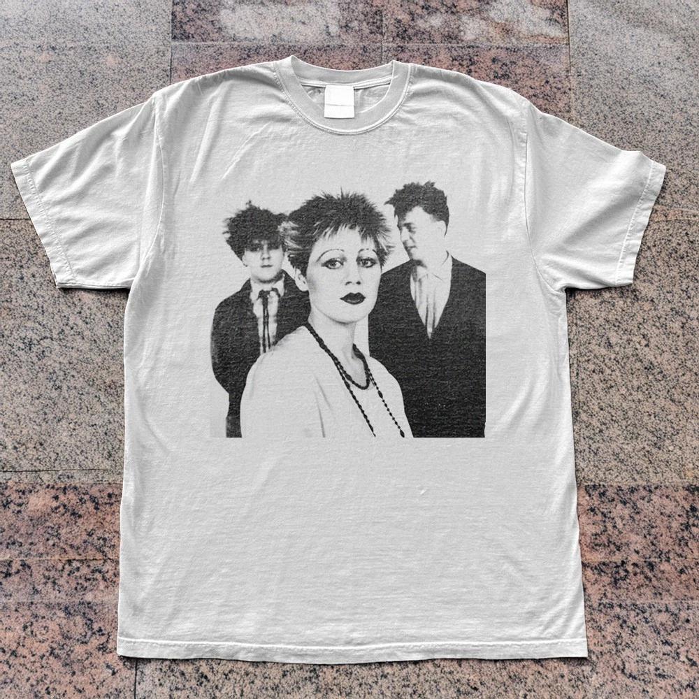 Cocteau Twins Band Photo Vintage 80s T-Shirt White T-shirt