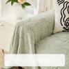 Shu Cotton Velvet Three-Dimensional Embossed Sofa Towel Full Cover Cloth Ins Style Winter Warm Sofa Cover All-Inclusive Universal Cover Blanket