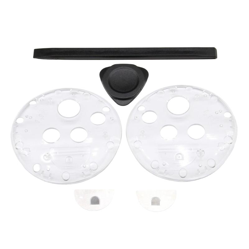 Handle Controller Button Panel Cover for 3 Controller Grips Protective Transparency Cover Scratch Accessories 1