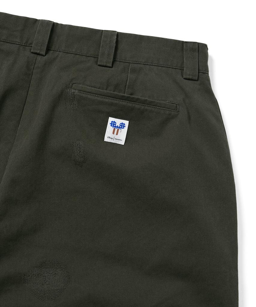 THISISNEVERTHAT Tnt_Mickey_Distressed Chino Pant Brown