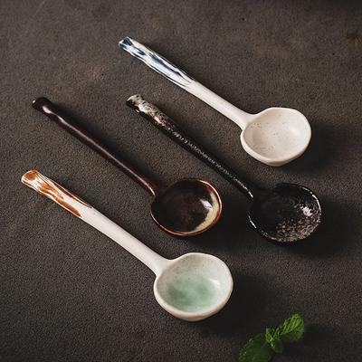 Dessert Japanisches Geschirr Rührlöffel Haushaltsbesteck Kaffeelöffel Suppenlöffel Tafelgeschirr Küchenutensilien