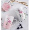 Marble Mug Ceramic Cup Gift Box Coffee Cup Couple Creative Water Cup with Lid Spoon