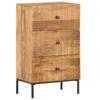 Day and Night - Day and Night Solid Mango Wood Sideboard 45x30x75 Cm