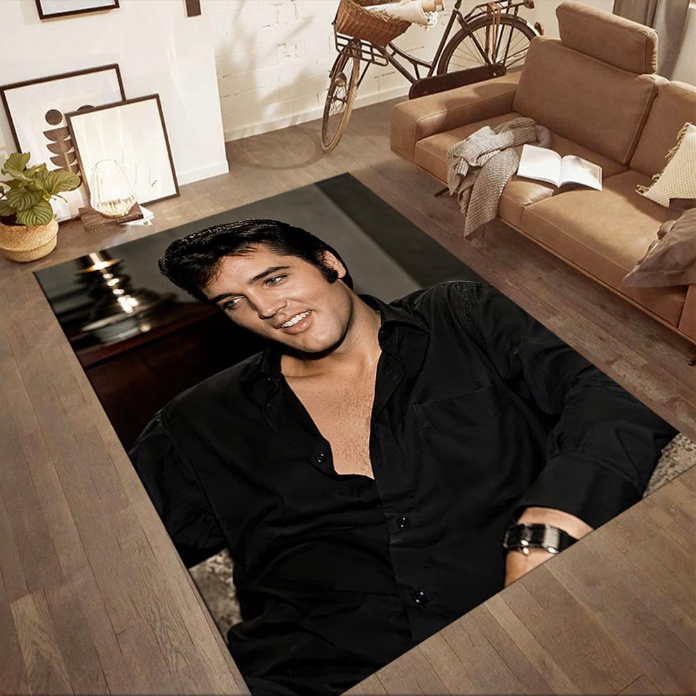 Elvis Floor Mat Design For Study Room Foyer Game Room Playrooms Antislip Rug Office Home Decor Best For Christmas