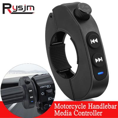Motorcycle Handlebar Steering Wheel Remote Control Wireless Media Smart Phone Remote Controller For Bike Ized