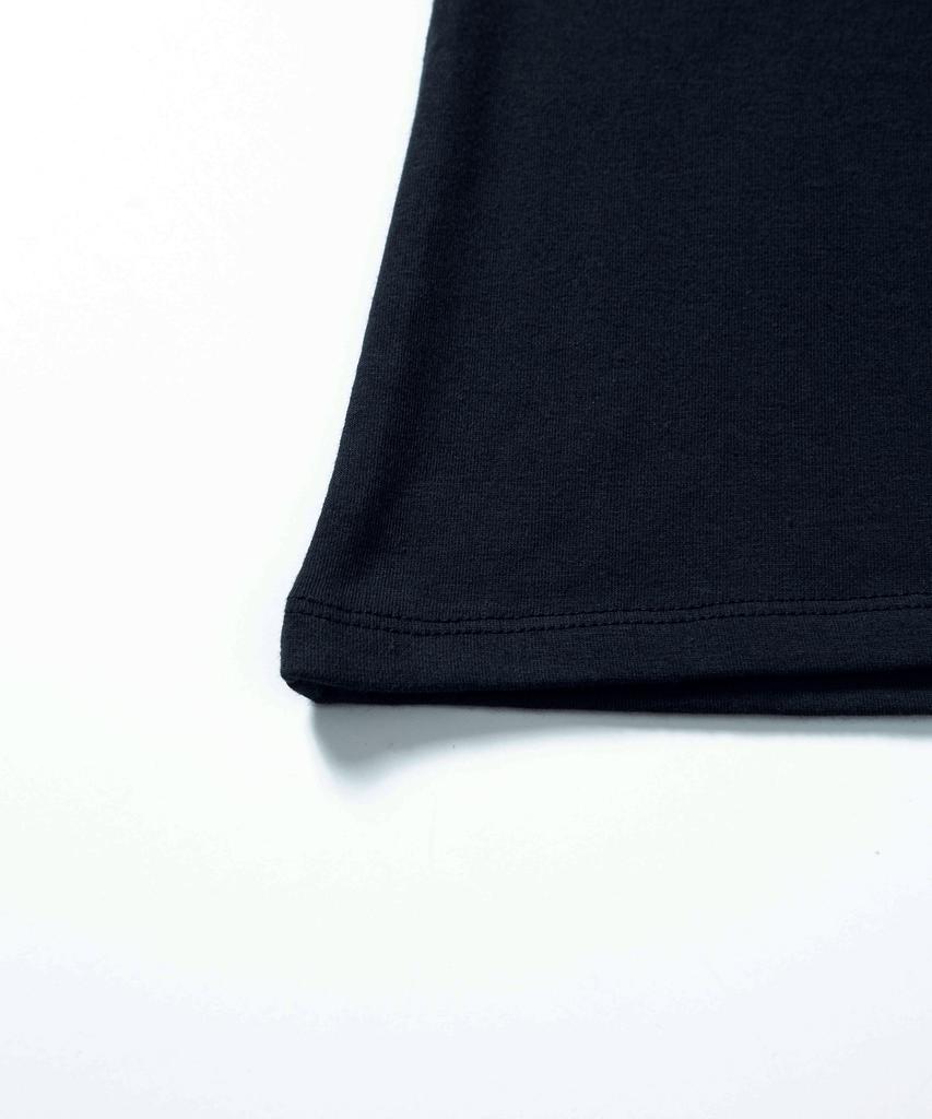Aejeuon Ever Button Tee / Navy