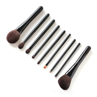 OVW 9 Pezzi Pennelli Trucco Capelli Naturali Pennello Blush Illuminante Ombretto Miscelazione brochas maquillaje profesional