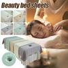Luxury Warm Soft Velvet Bean Bed Sheet For Beauty Salon Bed Covers Cosmetic Massage Spa Bed Table Cover With / Without Hole