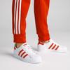 Adidas Originals J Leather Balance Low top Kids' Skateboarding Shoes White Red FW8293