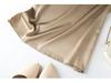 Women's Summer Silk Camisole - Mulberry Satin Solid Sleeveless Top