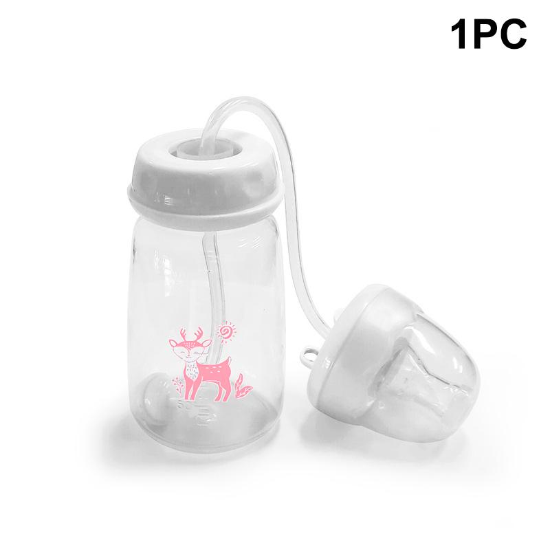 Hands-Free 150Ml Wide-Neck Baby Bottle,Milk Storage Bottle,Pacifier,Multi-Function Anti-Drop Gravity Ball Feeding Bottle
