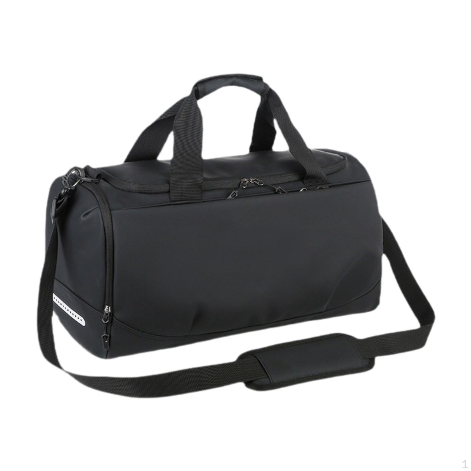 

Спортивная сумка для фитнеса, переносная многофункциональная сумка для одежды, багаж для активного отдыха чёрный