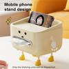 A95I-Cute Desktop Storage Box For Home Use Household Bedroom Living Room Bedside Multi-Function Tissue Box