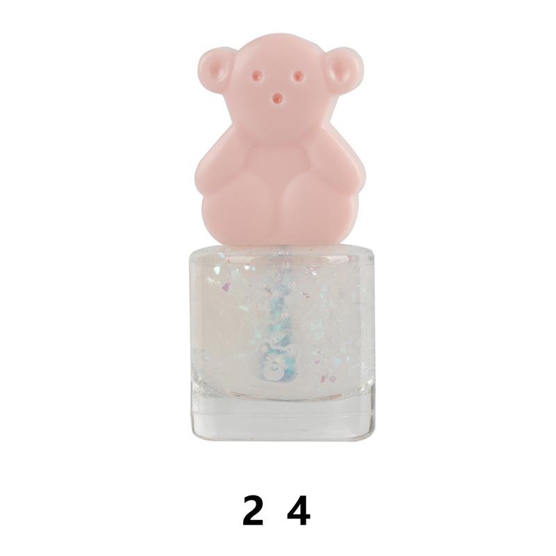 Water-based Cute No-bake Long-lasting Non-peelable Quick-drying Nude Color Odor-free Nail Polish