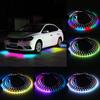 RGB LED Underbody Lights with Wireless Remote - Dreamcolor Flowing, High-Brightness Decorative Kit