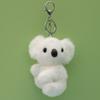 Koala Doll Keychain Cartoon Plush Bag Pendant Soft Stuffed Animal Keyring for Backpacks Purses Car Home Decor