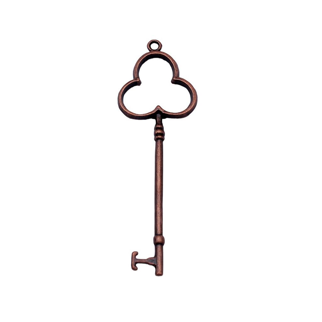 Key Charms Multi Color Alloy Key Tools Pendants For Gothic Themed Jewelry