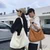 Fashion Versatile Messenger Bag Women's Large Capacity Retro Canvas Bag Students' Bag Simplicity Tote Bag