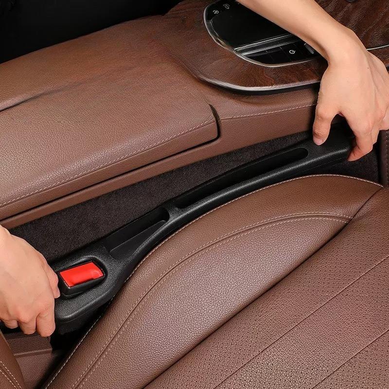 2pcs Universal Car Seat Gap Plug Strip Side Seam Car Gap Filler Leak Proof Seat Gap Storage Organizer Interior Decoration
