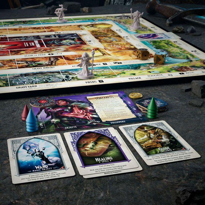 Jeu de société - hasbro - talisman - aventure épique - 2 à 6 joueurs - à partir de 12 ans