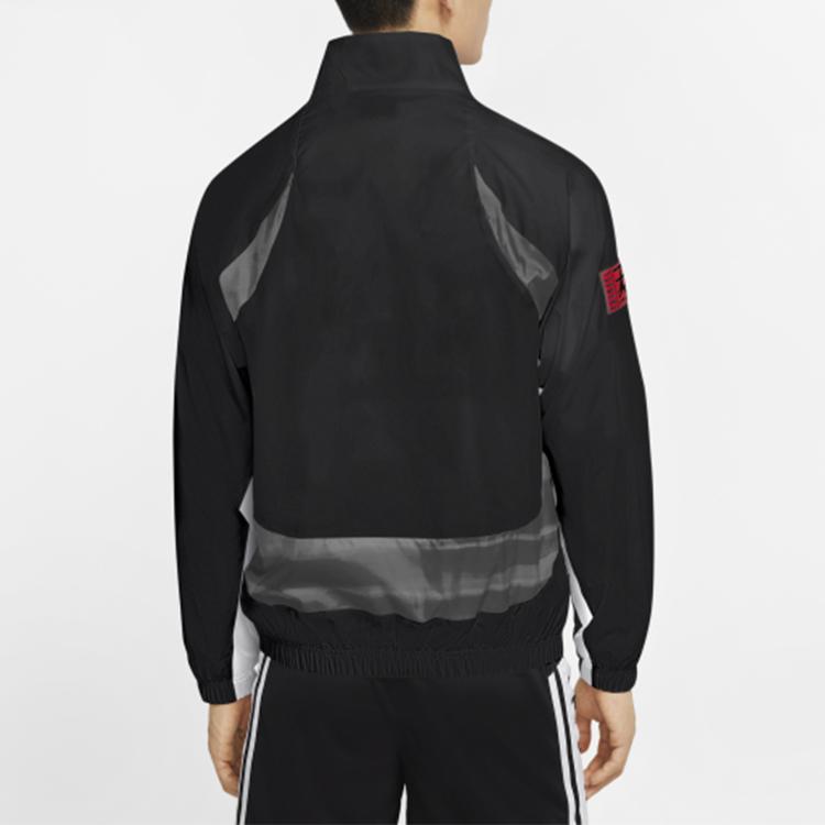 Jordan Legacy AJ11 Stand Collar Casual Jacket Men Outerwear Black CW0864-010