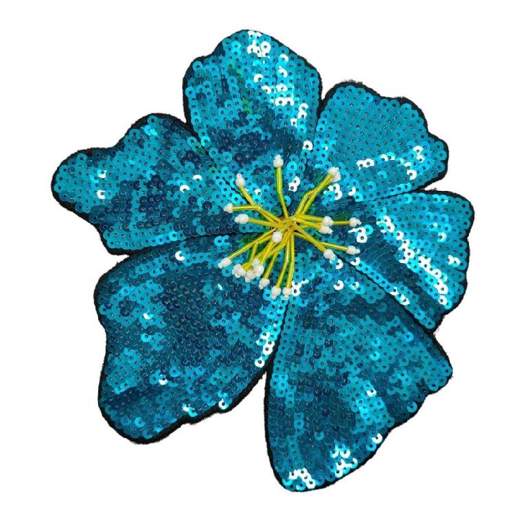 Aplique de Flor Lantejoula Decoração de Roupa Costura em Acessórios para Artistas de Palco Vestidos Trajes de Noiva E Fantasias