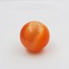 Natural ORANGE Cat Eyes Glass Ball 472.35 Carat Loose Gemstone CERTIFIED