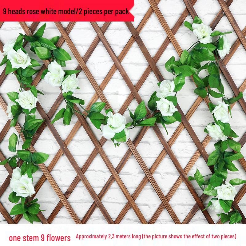 Artificial Rose Garland for Wall Hanging and Indoor Decor