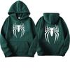 New Men's Sweater Street Fashion Spider Print Sweatshirt Wool Women's Casual Fun Loose Sweater