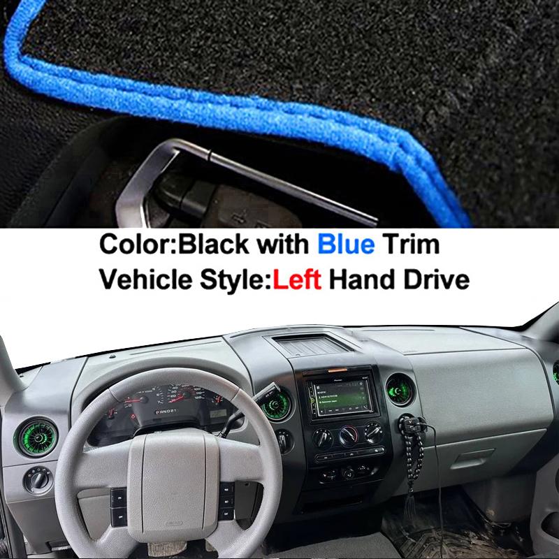 For Ford F-150 F150 XI 2003-2008 Car Dashboard Sun Shade Cover Instrument Desk Non-slip Dash Board Sun Shade Anti-UV Pad Mat