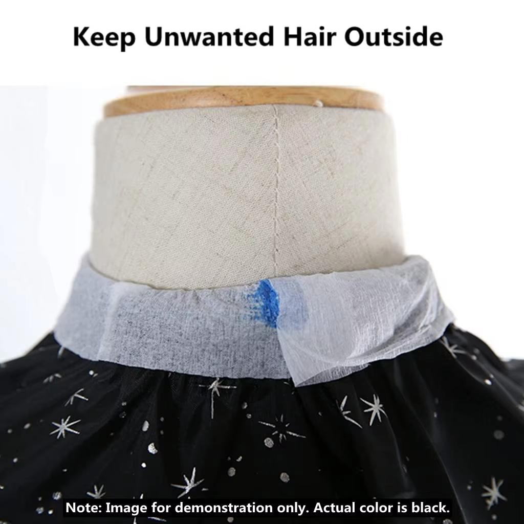 Barber Professional White Neck Paper Barber Disposable Tissue Collar Tapes Salon Hairdressing Necks Covering Tools Accessories