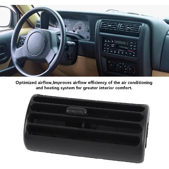 

Решетка центрального воздуховода на приборной панели 5FS10LAZAB из износостойкого пластика, замена воздуховыпускного отверстия кондиционера для Cherokee XJ 1997-2001