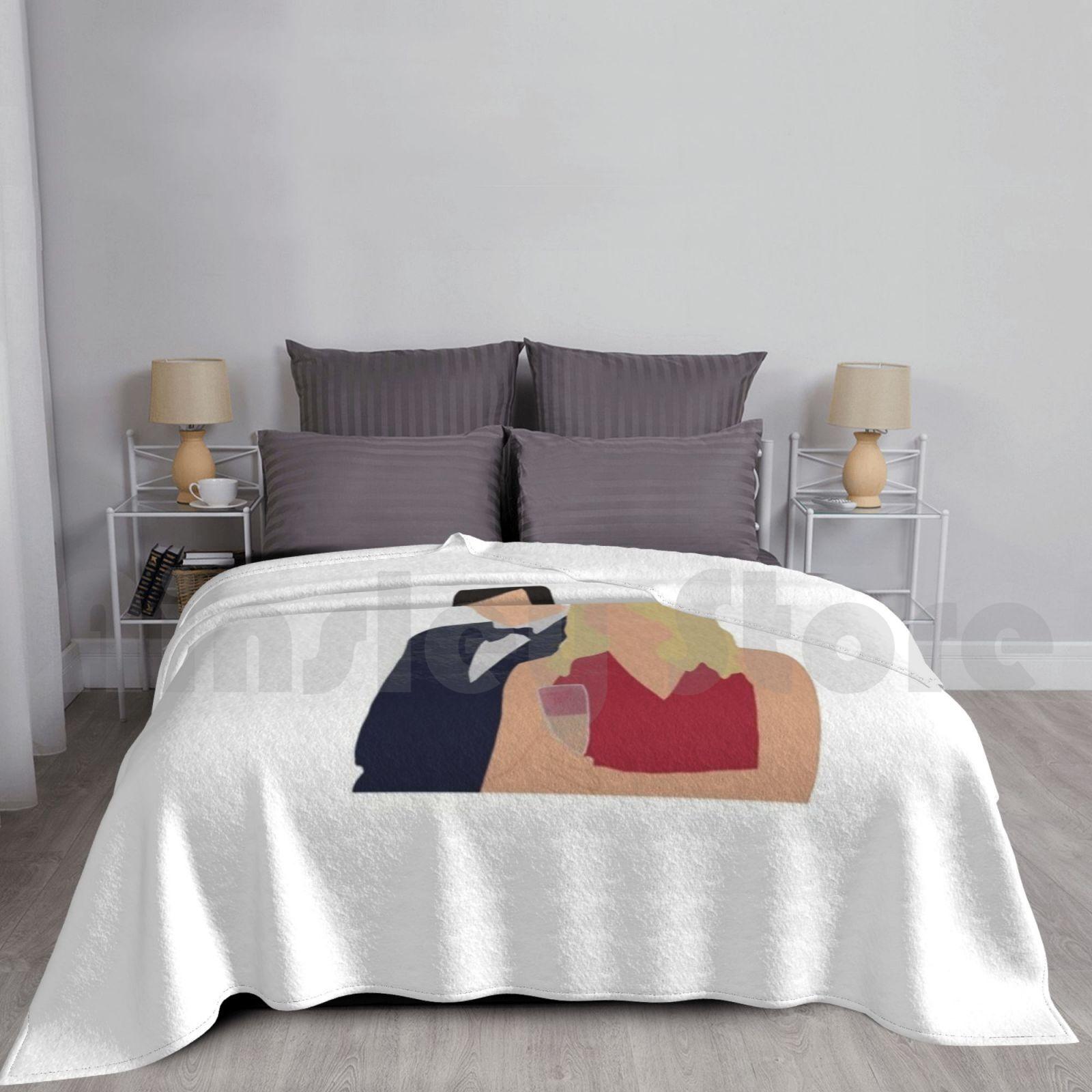 Netflix Murder Mystery Blanket Super Soft Warm Light Thin Netflix Murder Mystery Adam Sandler Jennifer Aniston Size: 75*100cm, Weight: 230 GSM