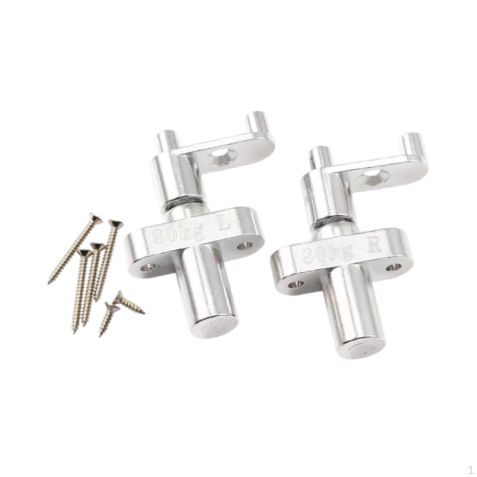 

2 шт. Петли для туалетного столика Скрытые практичные замены Удобные прочные нагрузки 80kg Torque