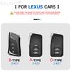 Leather Car Key Fob Cover Case Shell For Lexus Nx Is Rx Es Gx Lx Ls Ux Gs 200 260 300 350 Nx200 Nx300 Rx350 Es300 Auto Accessory